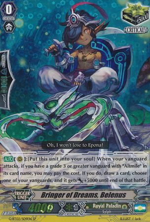 Bringer of Dreams Belenus G BT02 S09EN Special Parallel SP G Booster Set 2 Soaring Ascent of Gale Blossom Singles Bringer of Dreams Belenus G BT02 S09EN Special Parallel SP G Booster Set 2 Soaring Ascent of Gale Blossom Singles
