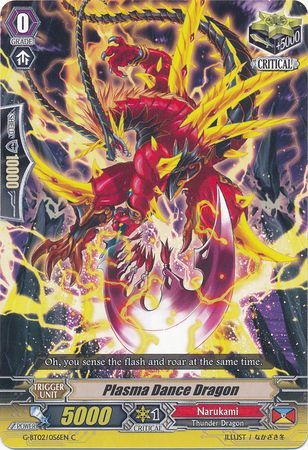 Plasma Dance Dragon G BT02 056EN Common C G Booster Set 2 Soaring Ascent of Gale Blossom Singles Plasma Dance Dragon G BT02 056EN Common C G Booster Set 2 Soaring Ascent of Gale Blossom Singles