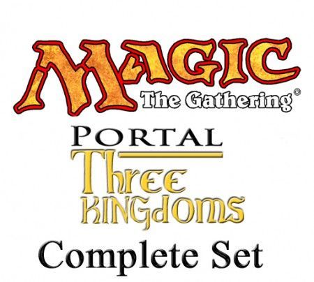Portal Three Kingdoms Complete Set Magic the Gathering Magic the Gathering Complete Non Foil Sets Portal Three Kingdoms Complete Set Magic the Gathering Magic the Gathering Complete Non Foil Sets