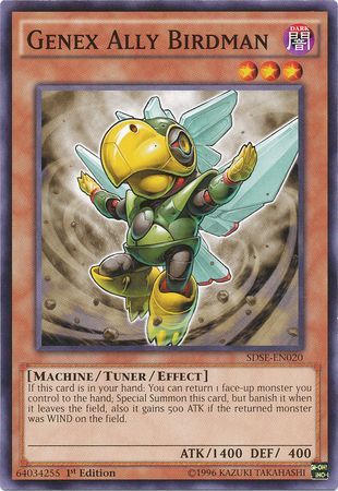 Genex Ally Birdman SDSE EN020 Common 1st Edition Structure Deck Synchron Extreme 1st Edition Singles Genex Ally Birdman SDSE EN020 Common 1st Edition Structure Deck Synchron Extreme 1st Edition Singles