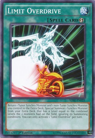 Limit Overdrive SDSE EN025 Common 1st Edition Limit Overdrive SDSE EN025 Common 1st Edition