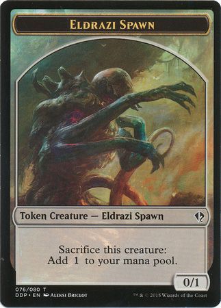 Eldrazi Spawn Token 076 DDP Eldrazi Spawn Token 076 DDP