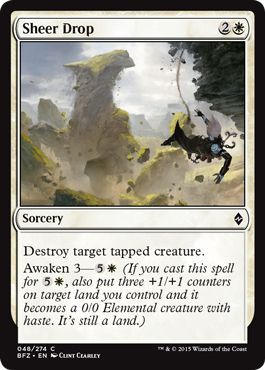 Sheer Drop 048 274 Battle for Zendikar Singles Sheer Drop 048 274 Battle for Zendikar Singles
