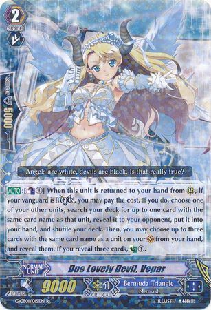 Duo Lovely Devil Vepar G CB01 015EN Prism Rare R Duo Lovely Devil Vepar G CB01 015EN Prism Rare R