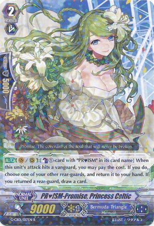 PRISM Promise Princess Celtic G CB01 017EN Prism Rare R PRISM Promise Princess Celtic G CB01 017EN Prism Rare R