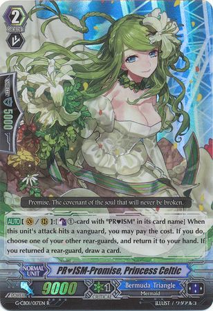 PRISM Promise Princess Celtic G CB01 017EN Rare R PRISM Promise Princess Celtic G CB01 017EN Rare R