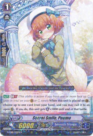 Secret Smile Puumo G CB01 021EN Prism Rare R Secret Smile Puumo G CB01 021EN Prism Rare R