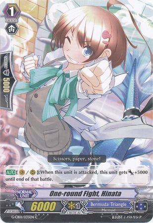 One round fight Hinata G CB01 035EN Common C One round fight Hinata G CB01 035EN Common C