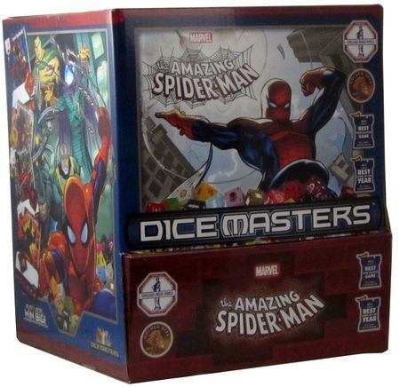 The Amazing Spider Man Gravity Feed Display of 90 Packs Marvel Dice Masters The Amazing Spider Man Gravity Feed Display of 90 Packs Marvel Dice Masters