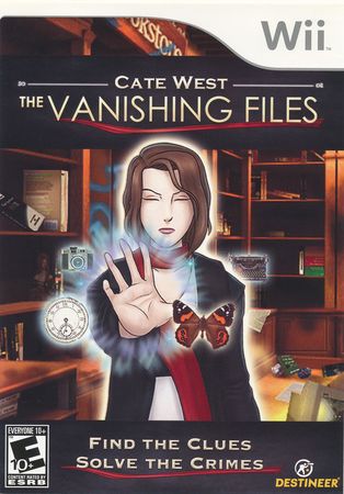 Cate West The Vanishing Files Wii Nintendo Wii Cate West The Vanishing Files Wii Nintendo Wii