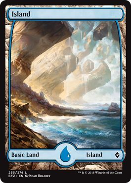 Island Full Art 255 274 Battle for Zendikar Singles Island Full Art 255 274 Battle for Zendikar Singles