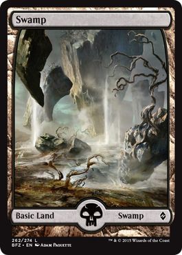 Swamp Full Art 262 274 Battle for Zendikar Singles Swamp Full Art 262 274 Battle for Zendikar Singles