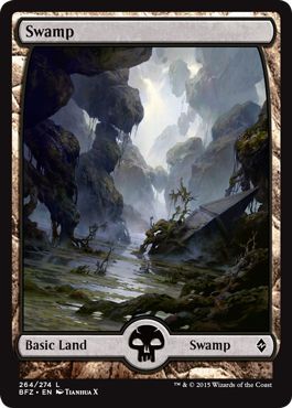 Swamp Full Art 264 274 Battle for Zendikar Singles Swamp Full Art 264 274 Battle for Zendikar Singles