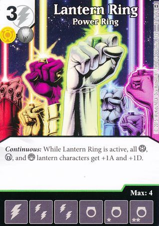 Lantern Ring Power Ring Uncommon DC Dice Masters War of Light Singles Lantern Ring Power Ring Uncommon DC Dice Masters War of Light Singles