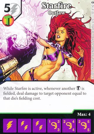 Starfire Outlaw Uncommon DC Dice Masters War of Light Singles Starfire Outlaw Uncommon DC Dice Masters War of Light Singles