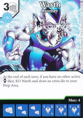 Warth Brother Uncommon DC Dice Masters War of Light Singles Warth Brother Uncommon DC Dice Masters War of Light Singles