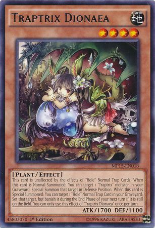 Traptrix Dionaea MP15 EN018 Rare 1st Edition Traptrix Dionaea MP15 EN018 Rare 1st Edition