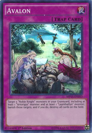Avalon MP15 EN053 Super Rare 1st Edition Yu Gi Oh 2015 Mega Tins MP15 Avalon MP15 EN053 Super Rare 1st Edition Yu Gi Oh 2015 Mega Tins MP15