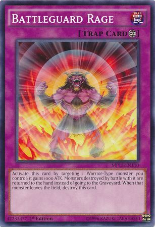 Battleguard Rage MP15 EN110 Common 1st Edition Yu Gi Oh 2015 Mega Tins MP15 Battleguard Rage MP15 EN110 Common 1st Edition Yu Gi Oh 2015 Mega Tins MP15