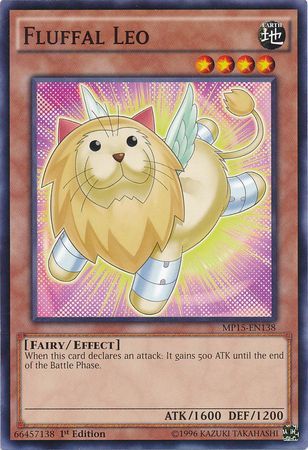 Fluffal Leo MP15 EN138 Common 1st Edition Yu Gi Oh 2015 Mega Tins MP15 Fluffal Leo MP15 EN138 Common 1st Edition Yu Gi Oh 2015 Mega Tins MP15
