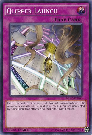 Qlipper Launch MP15 EN183 Common 1st Edition Yu Gi Oh 2015 Mega Tins MP15 Qlipper Launch MP15 EN183 Common 1st Edition Yu Gi Oh 2015 Mega Tins MP15