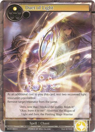 Duet of Light MOA 002 Common Duet of Light MOA 002 Common