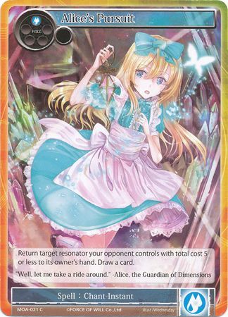 Alice s Pursuit MOA 021 Common Alice s Pursuit MOA 021 Common