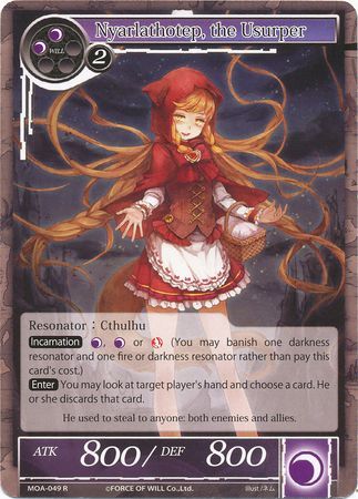 Nyarlathotep the Usurper MOA 049 Rare Nyarlathotep the Usurper MOA 049 Rare