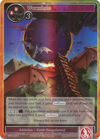 Wormhole MOA 020 Common Foil Force of Will The Millennia of Ages Foil Singles Wormhole MOA 020 Common Foil Force of Will The Millennia of Ages Foil Singles