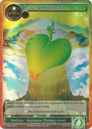 Leaves of Yggdrasil MOA 035 Common Foil Leaves of Yggdrasil MOA 035 Common Foil
