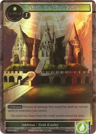 Refarth the Wind Castle MOA 038 Common Foil Refarth the Wind Castle MOA 038 Common Foil