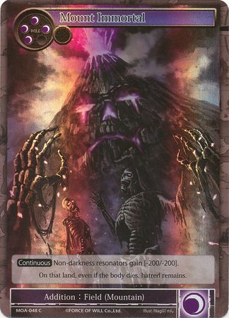 Mount Immortal MOA 048 Common Foil Force of Will The Millennia of Ages Foil Singles Mount Immortal MOA 048 Common Foil Force of Will The Millennia of Ages Foil Singles