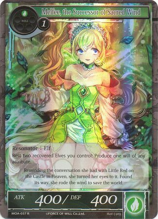 Melfee the Successor of Sacred Wind MOA 037 Rare Foil Force of Will The Millennia of Ages Foil Singles Melfee the Successor of Sacred Wind MOA 037 Rare Foil Force of Will The Millennia of Ages Foil Singles