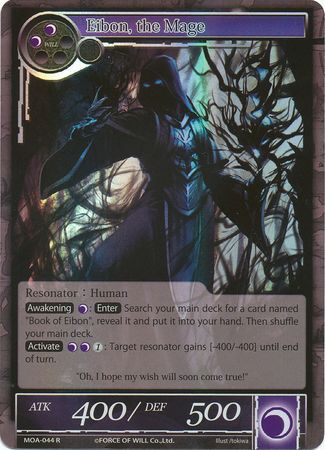 Eibon the Mage MOA 044 Rare Foil Force of Will The Millennia of Ages Foil Singles Eibon the Mage MOA 044 Rare Foil Force of Will The Millennia of Ages Foil Singles