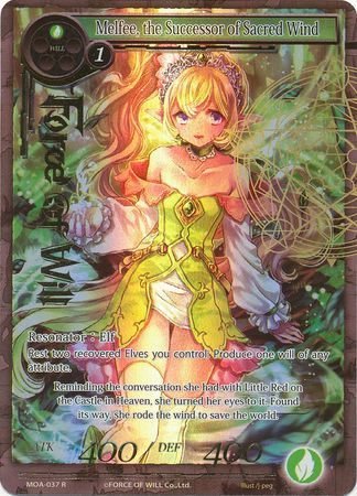 Melfee the Successor of Sacred Wind MOA 037 Rare Full Art Stamped Foil Melfee the Successor of Sacred Wind MOA 037 Rare Full Art Stamped Foil