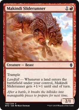 Makindi Sliderunner 148 274 Battle for Zendikar Singles Makindi Sliderunner 148 274 Battle for Zendikar Singles