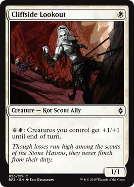 Cliffside Lookout 020 274 Battle for Zendikar Singles Cliffside Lookout 020 274 Battle for Zendikar Singles
