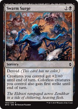 Swarm Surge 100 274 Battle for Zendikar Singles Swarm Surge 100 274 Battle for Zendikar Singles