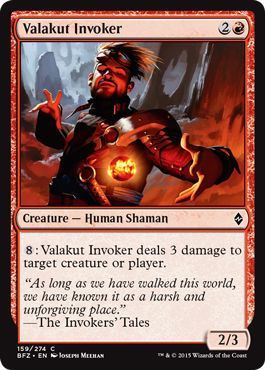 Valakut Invoker 159 274 Battle for Zendikar Singles Valakut Invoker 159 274 Battle for Zendikar Singles