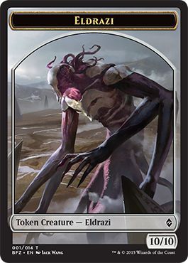 Eldrazi Token 001 BFZ Battle for Zendikar Singles Eldrazi Token 001 BFZ Battle for Zendikar Singles