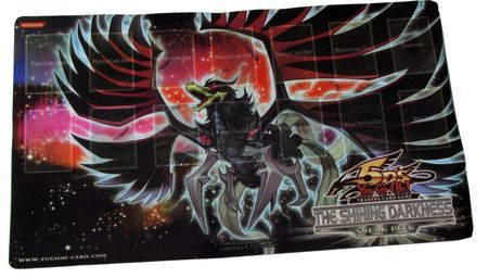 Yugioh The Shining Darkness Sneak Peek Black-Winged Dragon Playmat
