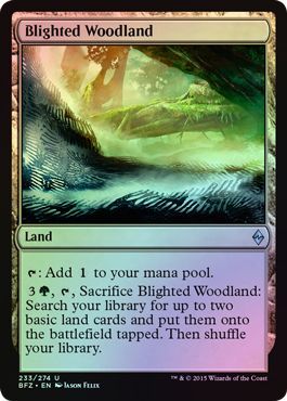 Blighted Woodland 233 274 Foil Blighted Woodland 233 274 Foil
