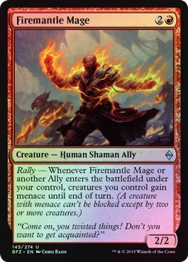 Firemantle Mage 145 274 Foil Battle for Zendikar Foil Singles Firemantle Mage 145 274 Foil Battle for Zendikar Foil Singles