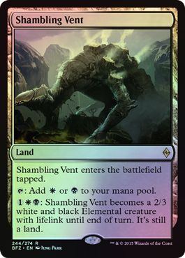 Shambling Vent 244 274 Foil Battle for Zendikar Foil Singles Shambling Vent 244 274 Foil Battle for Zendikar Foil Singles