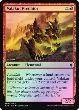 Valakut Predator 160 274 Foil Battle for Zendikar Foil Singles Valakut Predator 160 274 Foil Battle for Zendikar Foil Singles