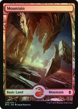 Mountain Full Art 268 274 Foil Mountain Full Art 268 274 Foil