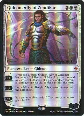 Gideon, Ally of Zendikar 029/274 - Magic | TrollAndToad