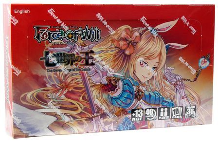 =NEW= Seven Kings of the Lands Booster X 6 Alice Cluster FOW Force of Will 