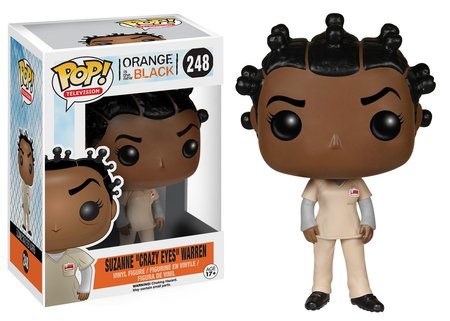 Suzanne Crazy Eyes Warren 248 POP Vinyl Figure Orange is the New Black Suzanne Crazy Eyes Warren 248 POP Vinyl Figure Orange is the New Black