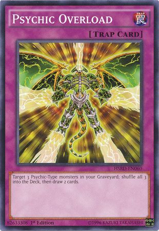 Psychic Overload HSRD EN060 Common 1st Edition High Speed Riders 1st Edition Singles Psychic Overload HSRD EN060 Common 1st Edition High Speed Riders 1st Edition Singles